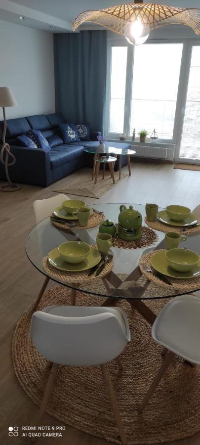 Apartament Baltic Sea -Przystan Letnica Gdaňsk Exteriér fotografie