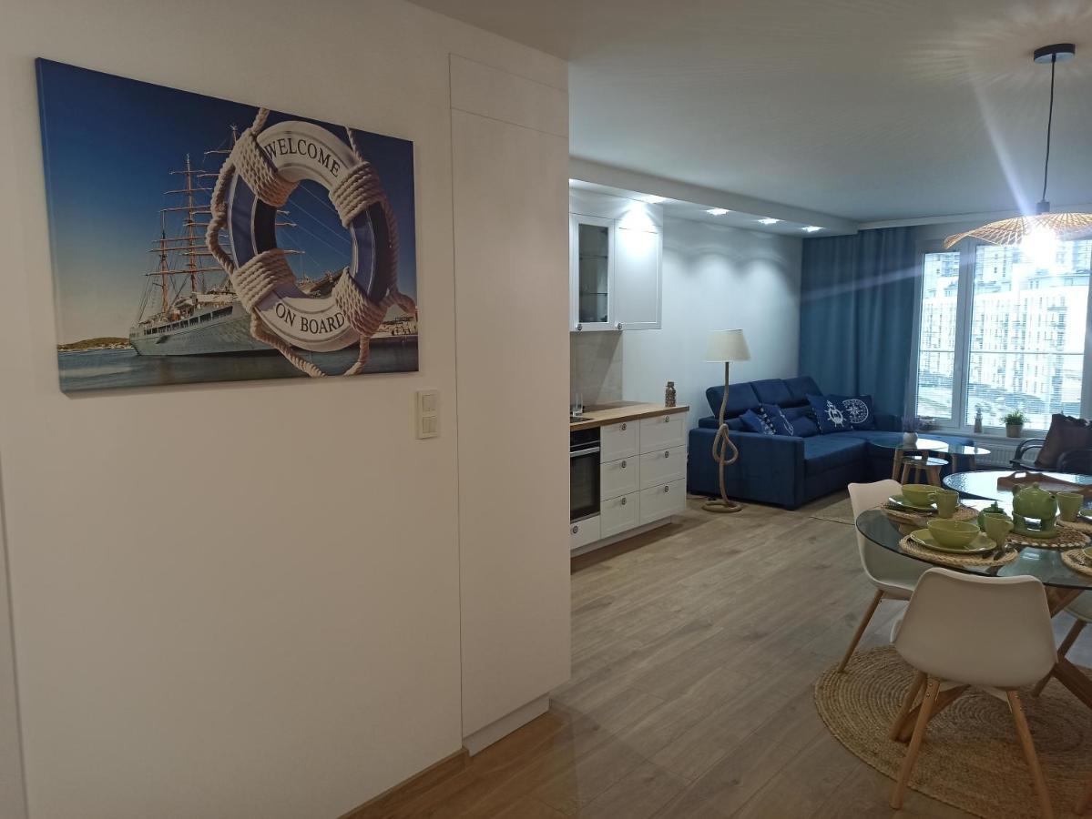 Apartament Baltic Sea -Przystan Letnica Gdaňsk Exteriér fotografie